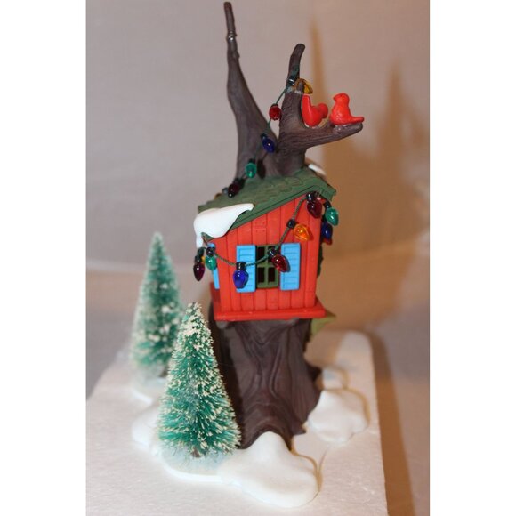 Dept 56 Snow Village - Kid's Tree House Snow - Picture 5 of 7